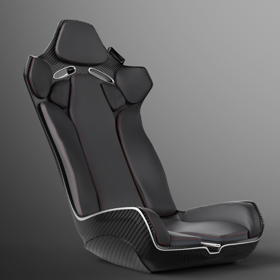 Sports car seat FREE Car models BlenderKit