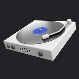 Vinyl Record Player Retro Turntable
