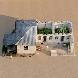 Ruined Rural House