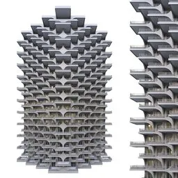 Building Tower Skyscraper Modern Glass