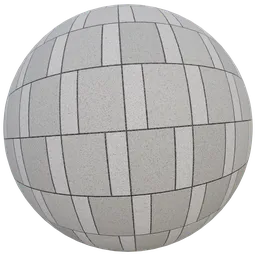 White concerete floor