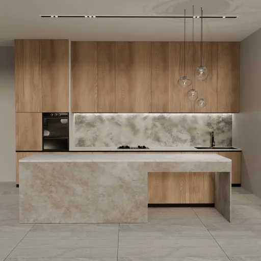 Modern Minimalist Kitchen