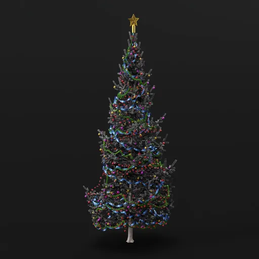 Christmas Tree White Large