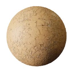 Cracked Speckled Tan Eggshell