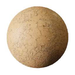 Cracked Speckled Tan Eggshell