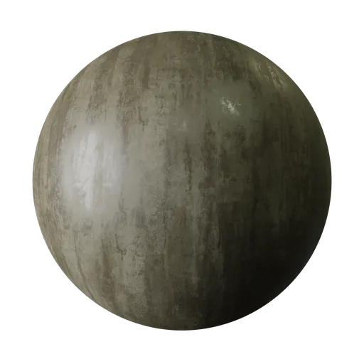 High-resolution PBR Oxidized Concrete Texture for Blender 3D Artists and Game Developers.