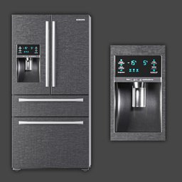 Samsung-Refrigerator-Silver