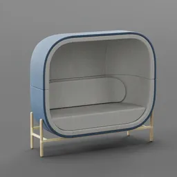 2 seater capsule couch