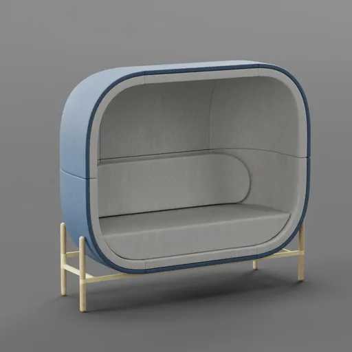 2 seater capsule couch