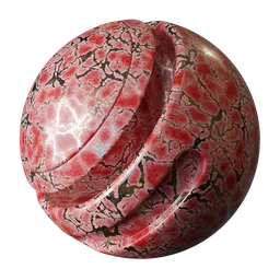 Red marble