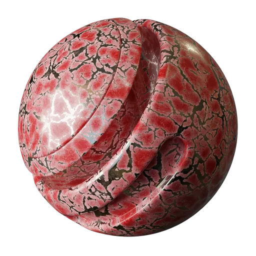 Red marble