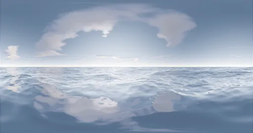 Calm Ocean Horizon