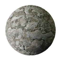 Mossy Volcanic Rock Foundation