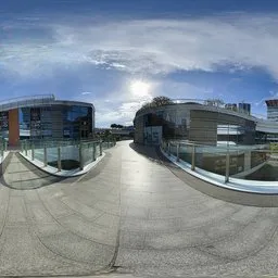 Daytime on the third floor rooftop