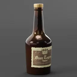 Grand Tangerine Liqueur Bottle