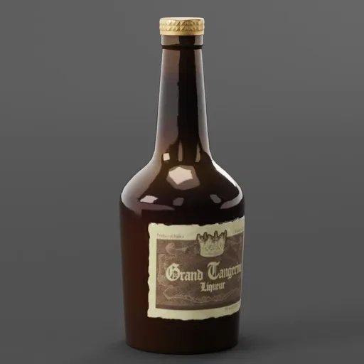 Grand Tangerine Liqueur Bottle