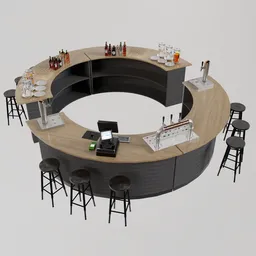 Modular round bar