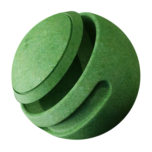 High-resolution, realistic PBR grass texture for 3D modeling, perfect for detailed landscapes and virtual environments.
