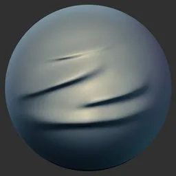 ER_Fabric Brush Cross Ripple Fold