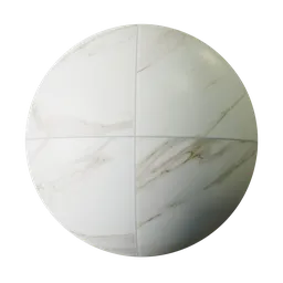 Marble tiles - calacatta bernini
