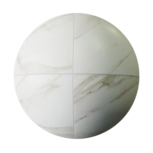 Marble tiles - calacatta bernini