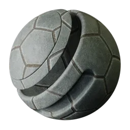 Hexagonal Concrete Pavers