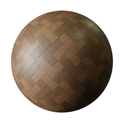 Floor Wood Matte Motif