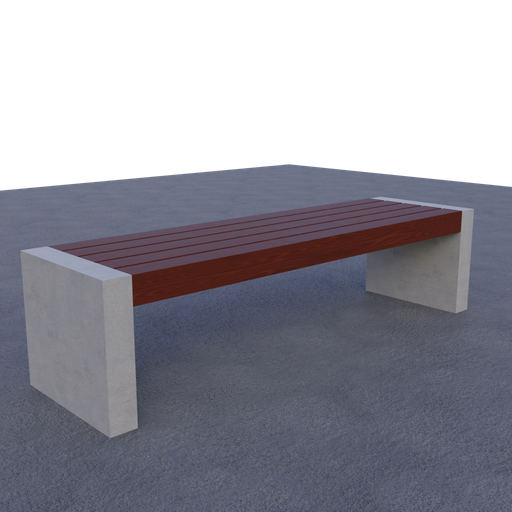 Blenderkit Free Model Bench In Category Architecture Exterior Element Bench By Zsombor Balogh