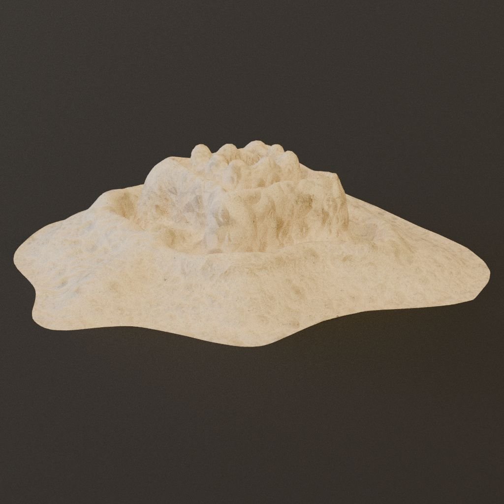 BlenderKit | Download the Sand Castle Large model