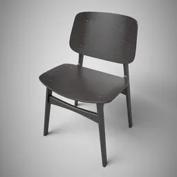 Wooden chair Norway Spruce