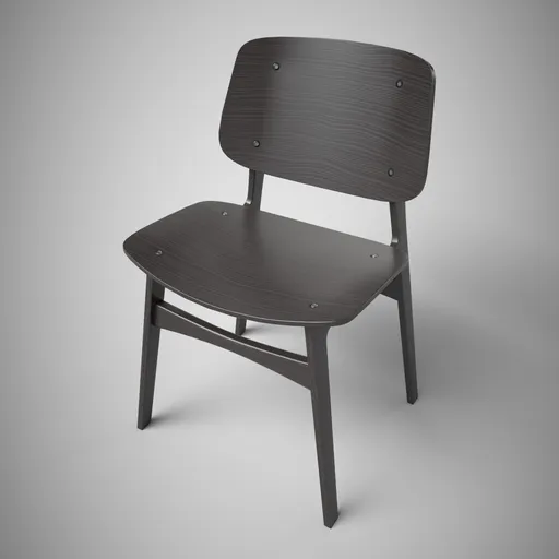 Wooden chair Norway Spruce
