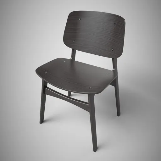 Wooden chair Norway Spruce