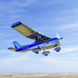 Cessna 172 | Airplane models | BlenderKit