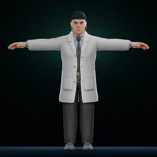 Senior Doctor Character