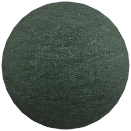 Green Wool Carpet PBR Texture
