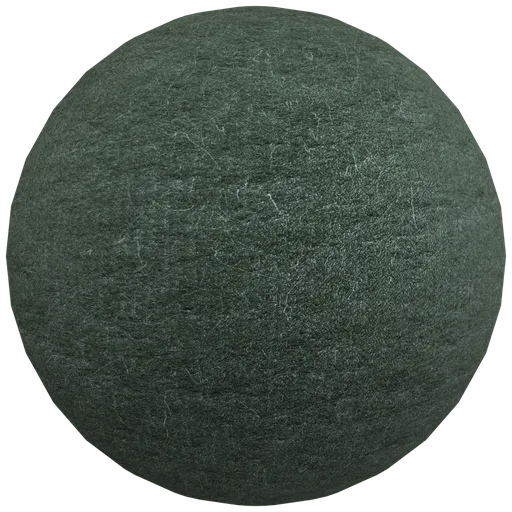 Green Wool Carpet PBR Texture