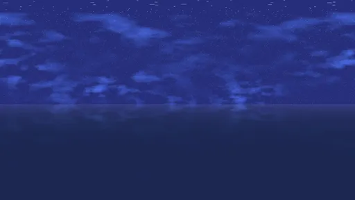 Anime starry sky with clouds