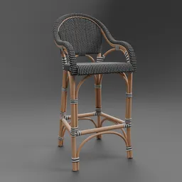 St Germain Resin Stool