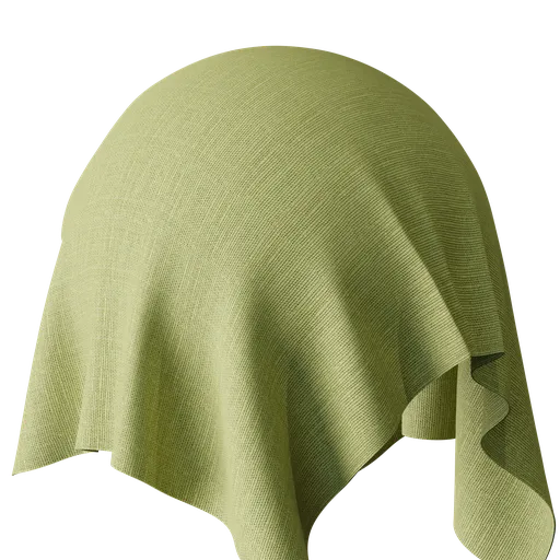 Yellow fabric