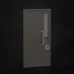 Prison door