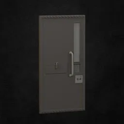 Prison door