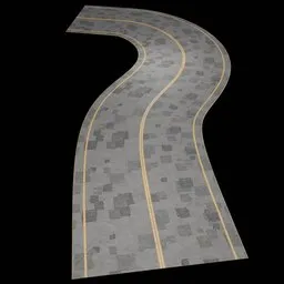 Unmodified Shapeable Road