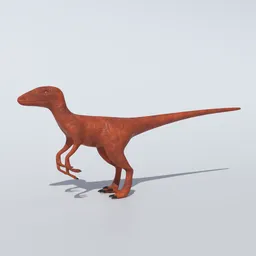 Cartoon Velociraptor