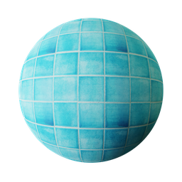 Tiles blue