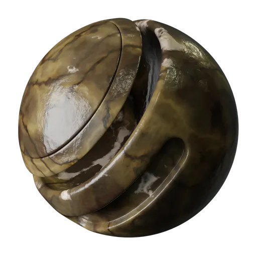 Procedural Dark Marble