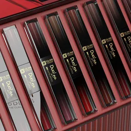 Two in one lipstick box closeup