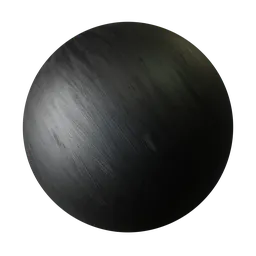 Brushed paint black