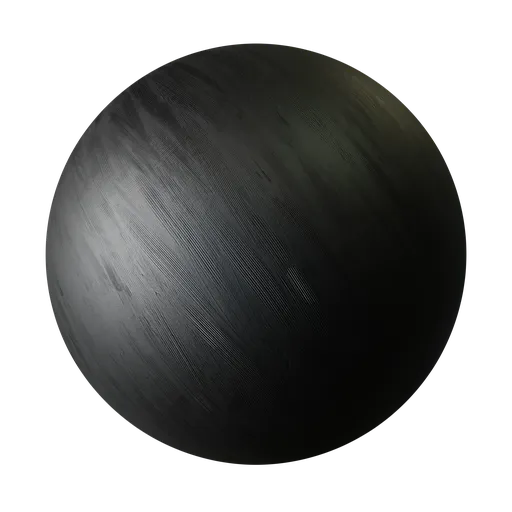 Brushed paint black