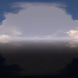 Clouds, sunshine, sea