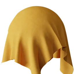 Light Orange Soft Suede Fabric